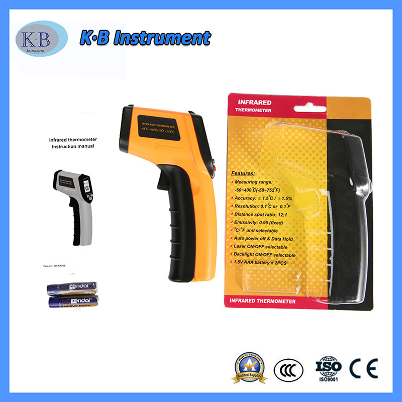 Non-contact Industrial Digital Temperature Measuring Instrument Laser LCD Display Digital Thermometer GM320 Infrared Thermometer